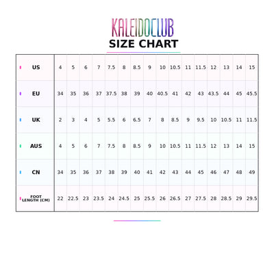 Neon Kaleido Boots