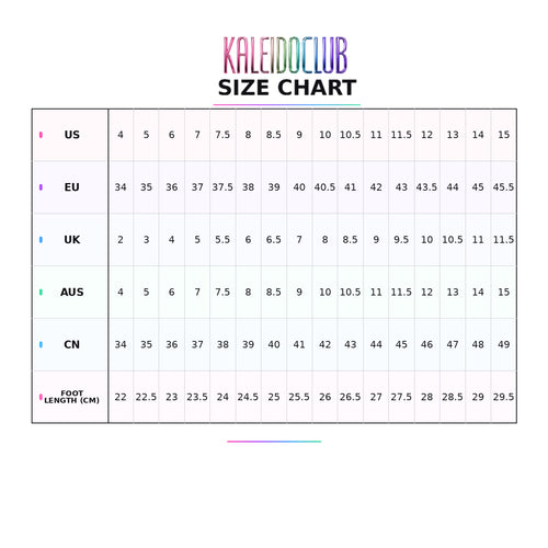 Neon Kaleido Boots
